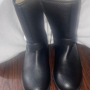 Nautica Black Winter  mid calf Boots